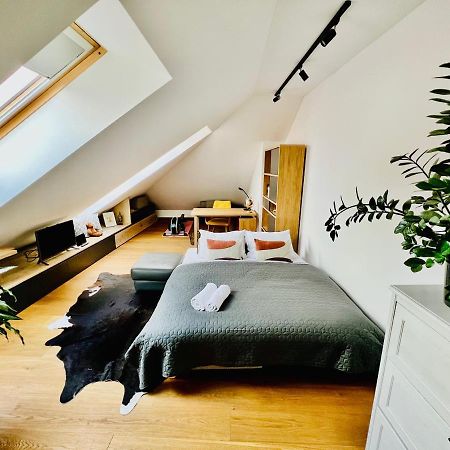 Bl - The Penthouse, 24Hr Self Check-In, 2 Bedrooms, Fireplace, Ac, Panoramic View From Main Balcony, 3-Minute Walk To City Center Banská Bystrica Eksteriør bilde