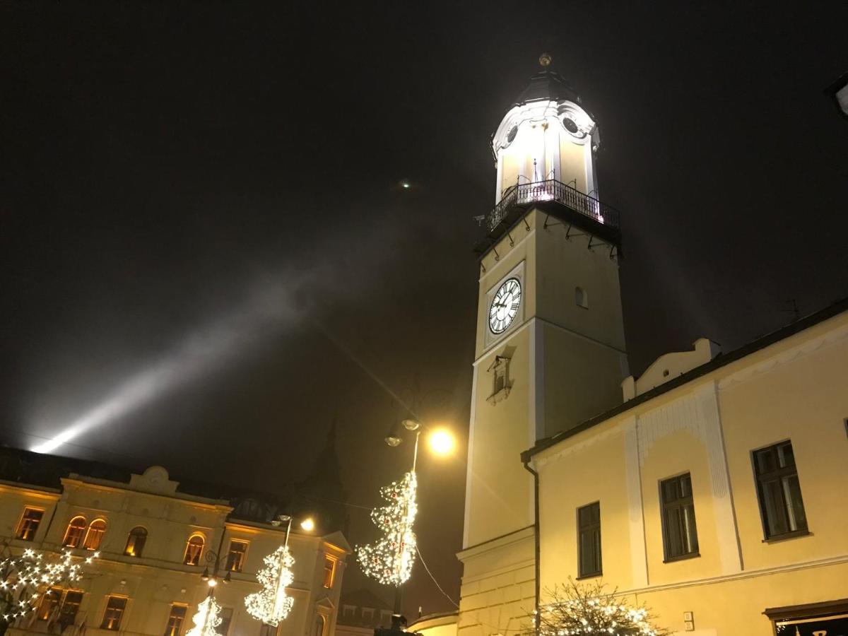 Bl - The Penthouse, 24Hr Self Check-In, 2 Bedrooms, Fireplace, Ac, Panoramic View From Main Balcony, 3-Minute Walk To City Center Banská Bystrica Eksteriør bilde